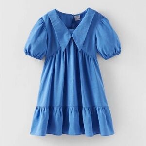 Zara Kids Casual Blue Dress